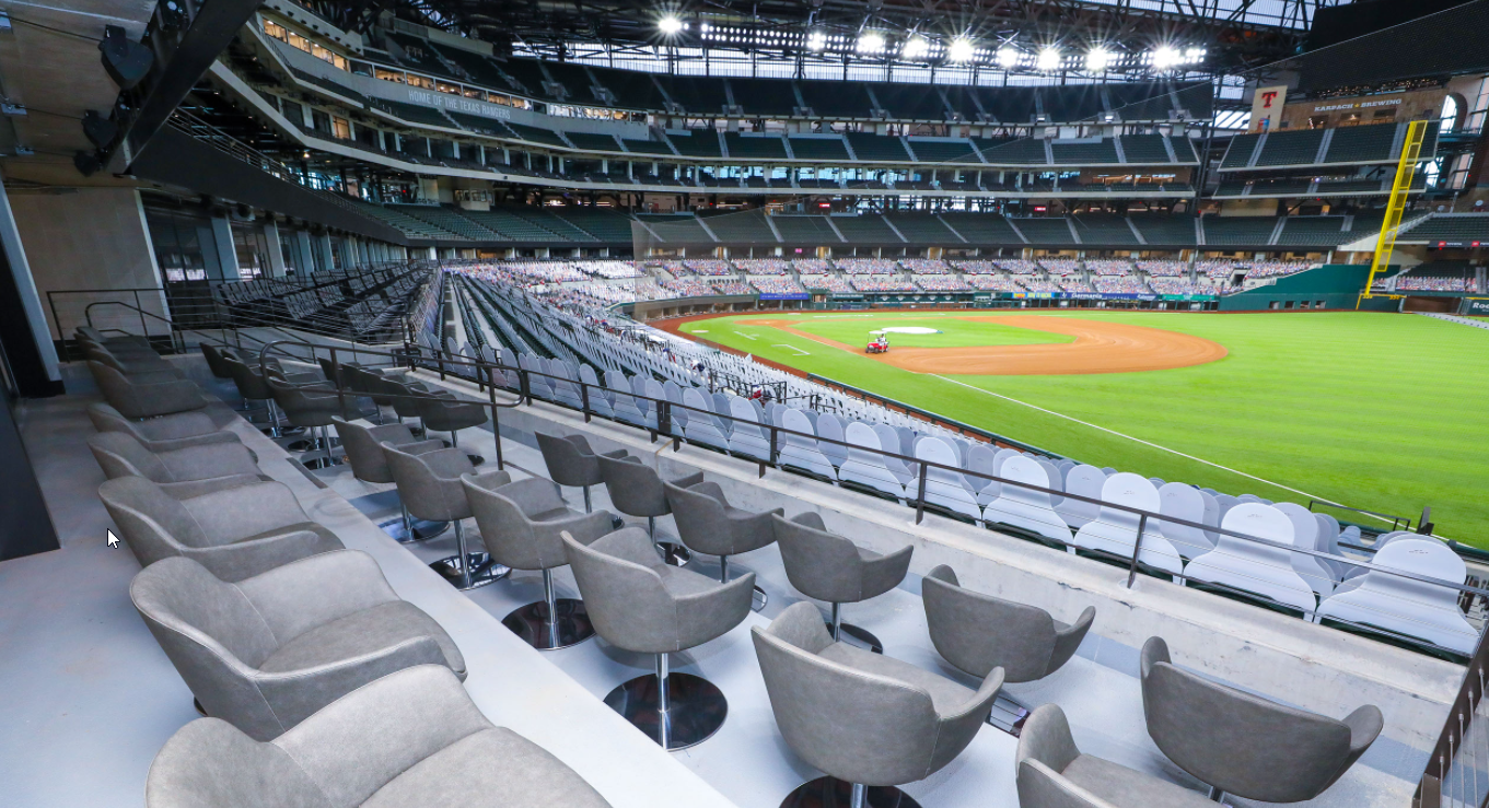 Globe life Field - Suites View